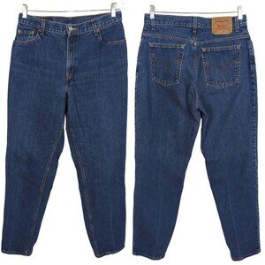 Levi's Women's Vintage Denim Jeans size 14 Reg. L  550 Relaxed‎ Fit Tapered
